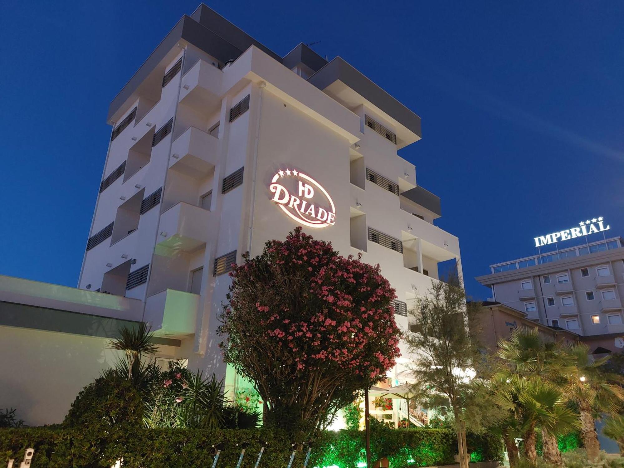 Hotel Driade sul mare Rimini Exterior foto