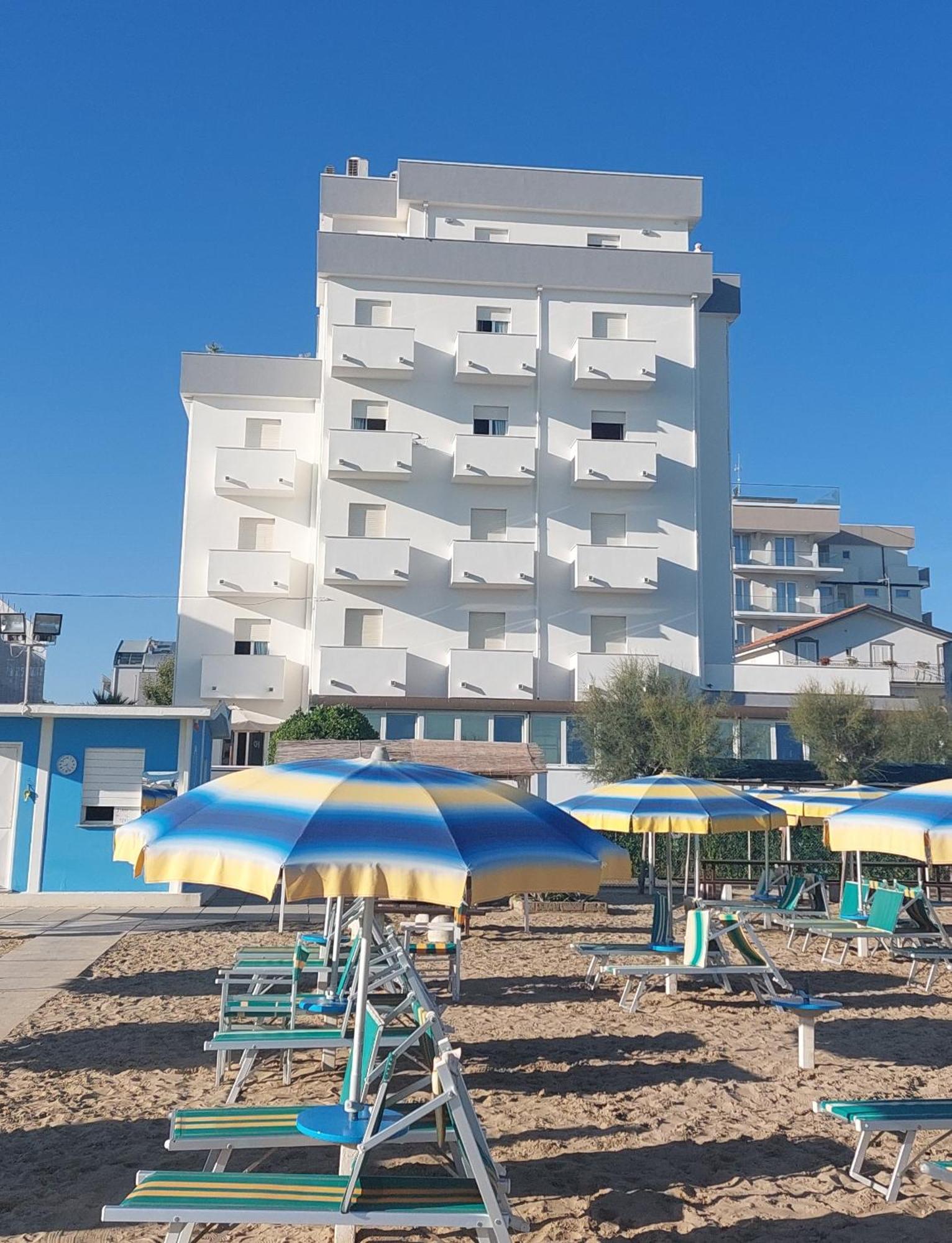 Hotel Driade sul mare Rimini Exterior foto